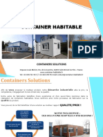 Container Habitable Et Bureaux Containers Solutions