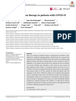 Convalescent Plasma Therapy in Patients With COVID-19: Concisereview