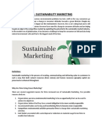 CSR: Sustainability Marketing: Definition