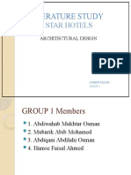 Literature Study: 5 Star Hotels