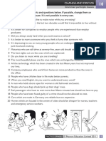 Look at The List of Statements and Questions Below. If Possible, Change Them So They Contain A Participle Clause. It Is Not Possible in Every Case