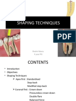 S - 6 Shaping Techniques 2019