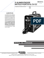 Ln-25 Alimentador Semiautomático Portátil CV/CC: Manual Del Operador