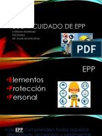 Uso y Cuidado de Epp