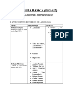 Biologia Basica, Primera Tarea.