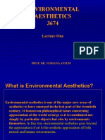 Environmental Aesthetics 3674 Environmental Aesthetics 3674