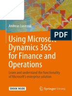 Using Microsoft Dynamics 365 For Finance and Operations - Learn and Understand The Functionality of Microsoft's Enterprise Solution (PDFDrive) PDF