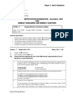 Paper 3 - Set A Solutions: Date: 20.12.2009 Timings: 0930-1230 HRS Duration: 3 HRS Max. Marks: 150