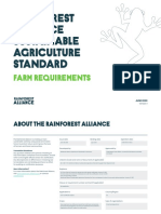 2020 Sustainable Agriculture Standard - Farm Requirements - Rainforest Alliance PDF