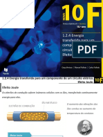4 - Energia Transferida para Um Componente de Um Circuito Elétrico. Efeito Joule