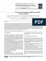 Reduction of Blowholesin Aluminium High Pressure Die Casting Machine