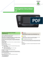 Infotainment Navigation Amundsen Owner's Manual: Simply Clever