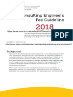 Guia de Tarifas para Ingenieria de Consulta en Ingles