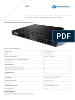 ISR4331-SEC/K9 Datasheet: Quick Specs