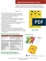 Features:: Digital Earth Resistance Tester