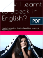 How I Learnt To Speak in English - Neetu Sugandh PDF