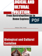 From Australopithecus To Homo Sapiens: Maturan, Milan, Yusoph