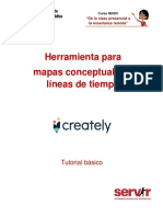 Creately Tutorial Basico Mapas Conceptuales Linea de Tiempo