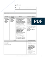 Modelo de Planificação de Aula