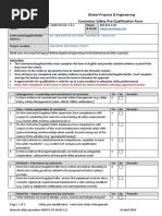 Contractor Safety Pre-Qualification April 2018