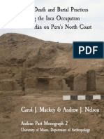 Carol J. Mackey & Andrew J. Nelson, 2020 - Life, Death and Burial Practices During The Inca Occupation of Farfan On Peru's North Coast, Section I, II PDF