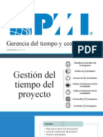 Presentacion de Gerencia Del Tiempo y Costos PMI