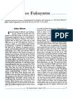 Bloom - On The ''End of History & The Last Man'' by Fukuyama 1990