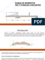 Diagrama de Fuerza Cortante y Momento Flector PDF