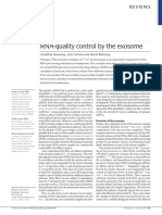 RNA-quality Control by The Exosome: Reviews