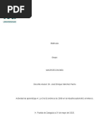 Actividad de Aprendizaje 4. La Cris Económica de 2008 en La Industria Automotriz en México.