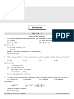 14 Oscillations: Solutions