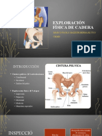 Exploración Física de Cadera