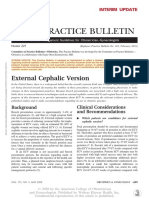 ACOG - External Cephalic Version PDF