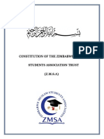 Zmsa Official Constitution