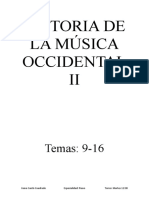 Historia de La Música Occidental 9-15