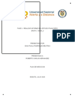 Fase 3 - Realizar Informe Del Estudio Financiero