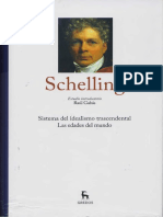 Gabas, Raul - Estudio Introductorio Al Vol. Schelling de La Colección Grandes Pensadores de Gredos