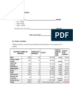 ESTRUCTURA DE COSTOS Micro