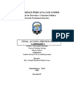 Monografia de Teoria General Del Proceso Accion, Pretencion y Demanda