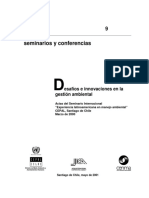 Desafíos e Innovaciones en La Gestión Ambiental