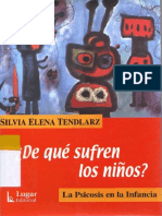 De Que Sufren Los Ninos - Silvia Tendlarz (Capítulo II)