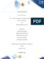 Tarea 1 - Unidad 1 Fundamentos de La Seguridad y Salud en El Trabajo