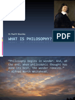 What Is Philosophy