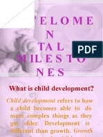 Developmental Milestones