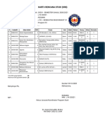 Kartu Rencana Studi (KRS) : Total SKS Yang Diambil: 22 Maximum SKS Yg Boleh Diambil: 24