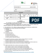 3º Teste PLNM B1