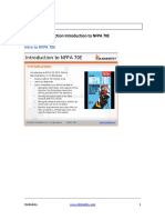 Study Guide OSHA 30 Construction Introduction To NFPA 70E