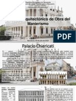 Análisis Arquitectónico de Obra Del Manierismo HISTORIA II PAOLA BARRETO