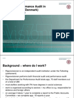 Quality in Performance Audit in Rigsrevisionen (Denmark) : by Maibritt R. Kallehauge