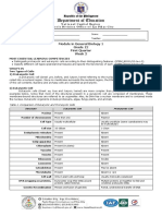 Department of Education: Module in General Biology 1 Grade 12 First Quarter Week 2